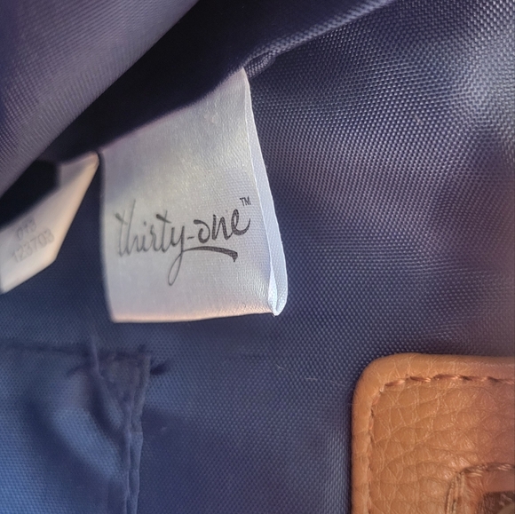 Thirty One woven tote bag - Picture 3 of 5